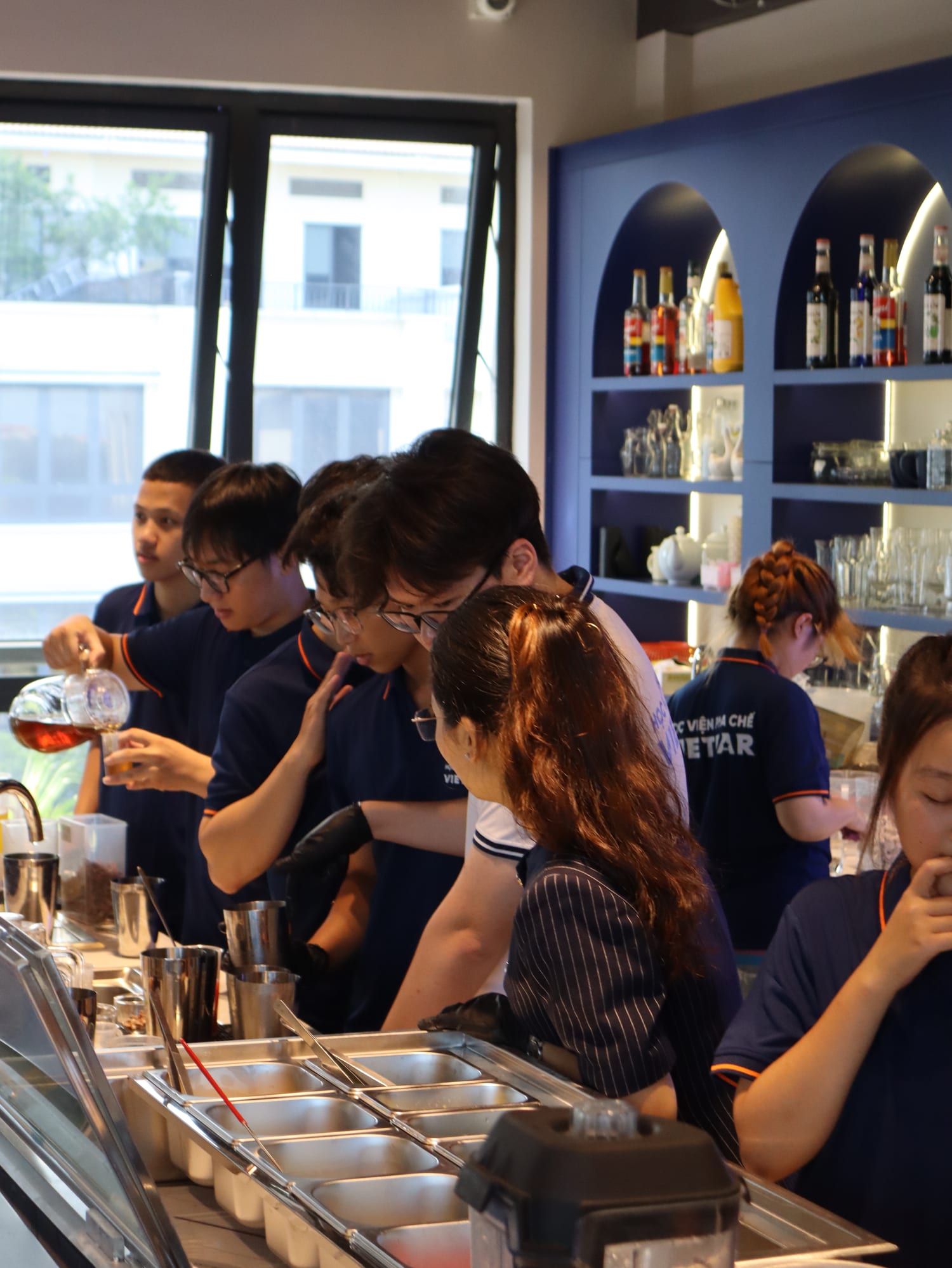 Hoạt động thực hành tại Học Viện Vietbar