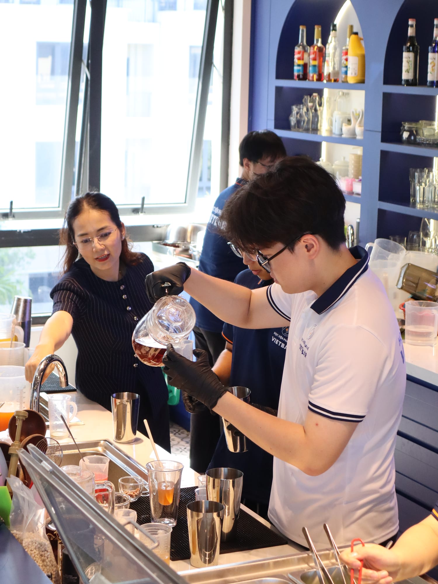 Hoạt động thực hành tại Học Viện Vietbar