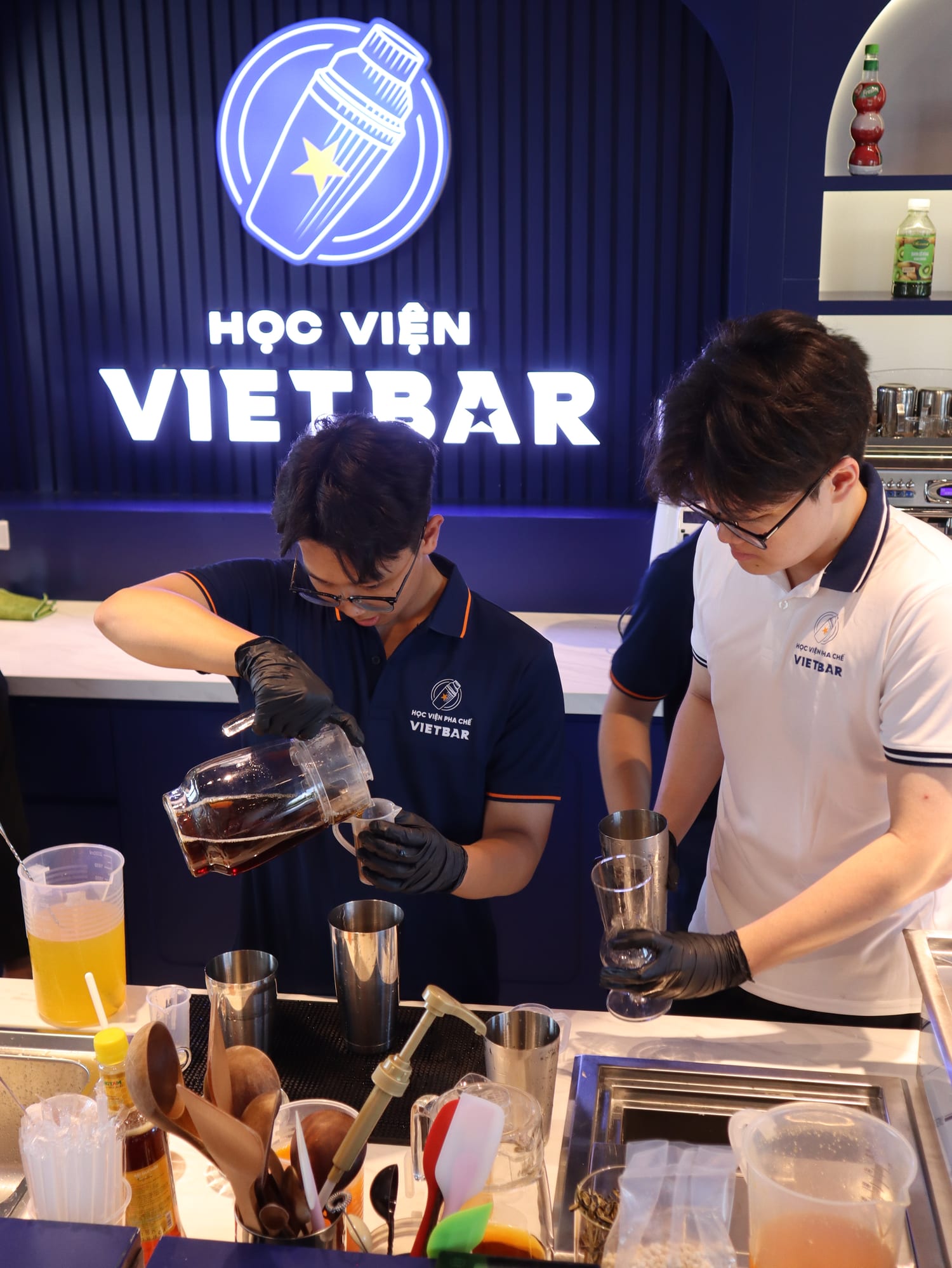 Hoạt động thực hành tại Học Viện Vietbar