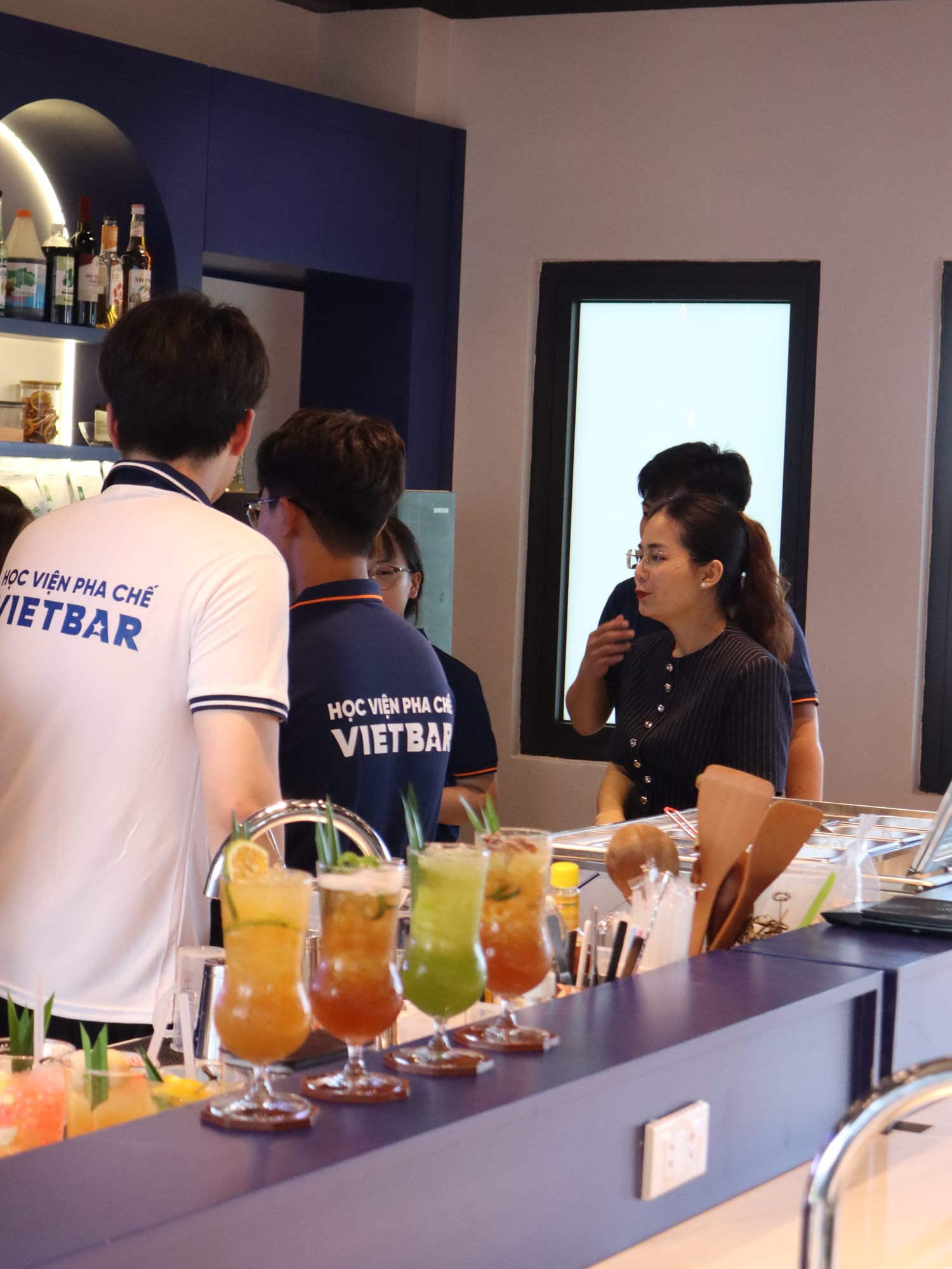 Hoạt động thực hành tại Học Viện Vietbar