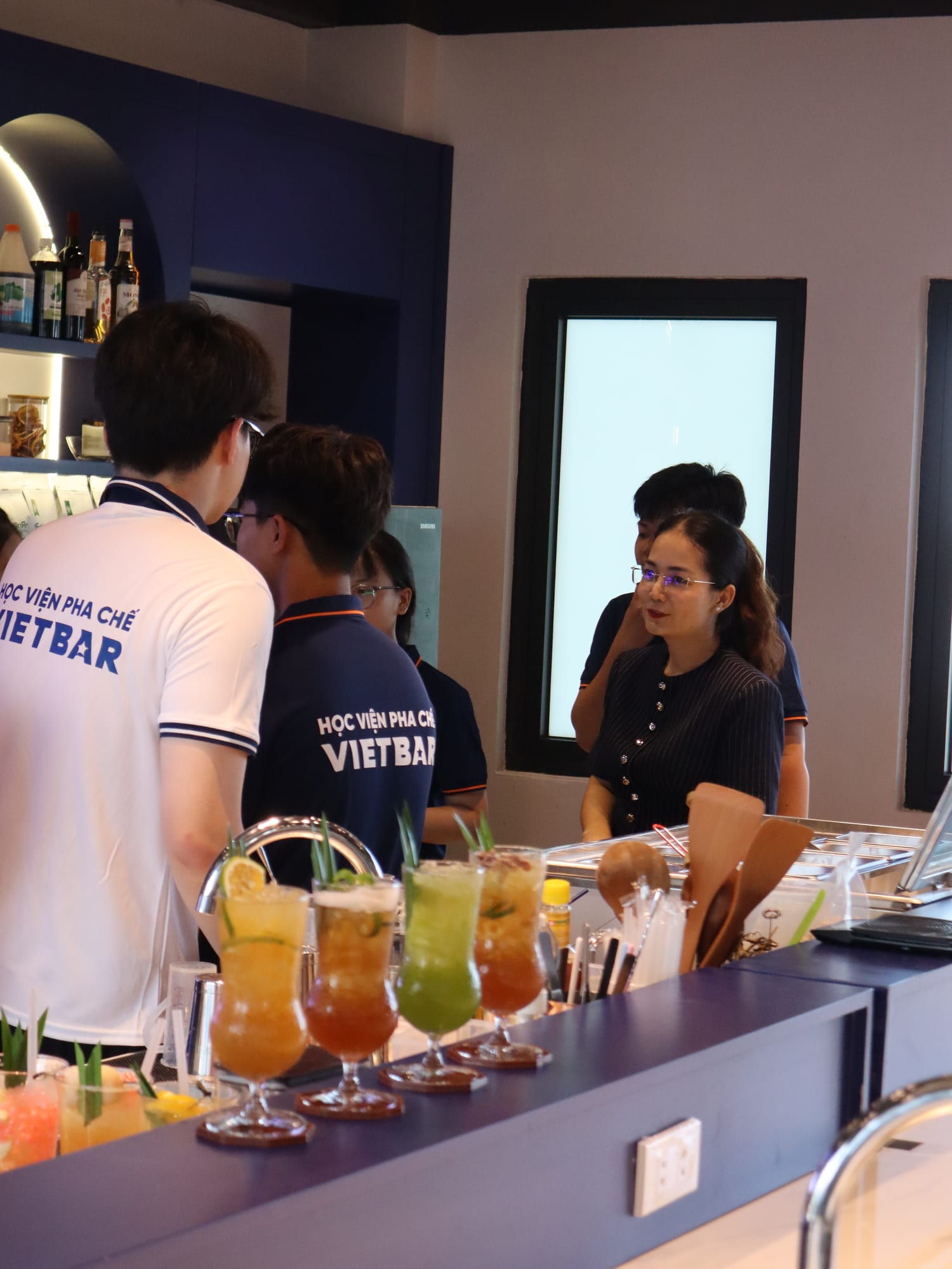 Hoạt động thực hành tại Học Viện Vietbar