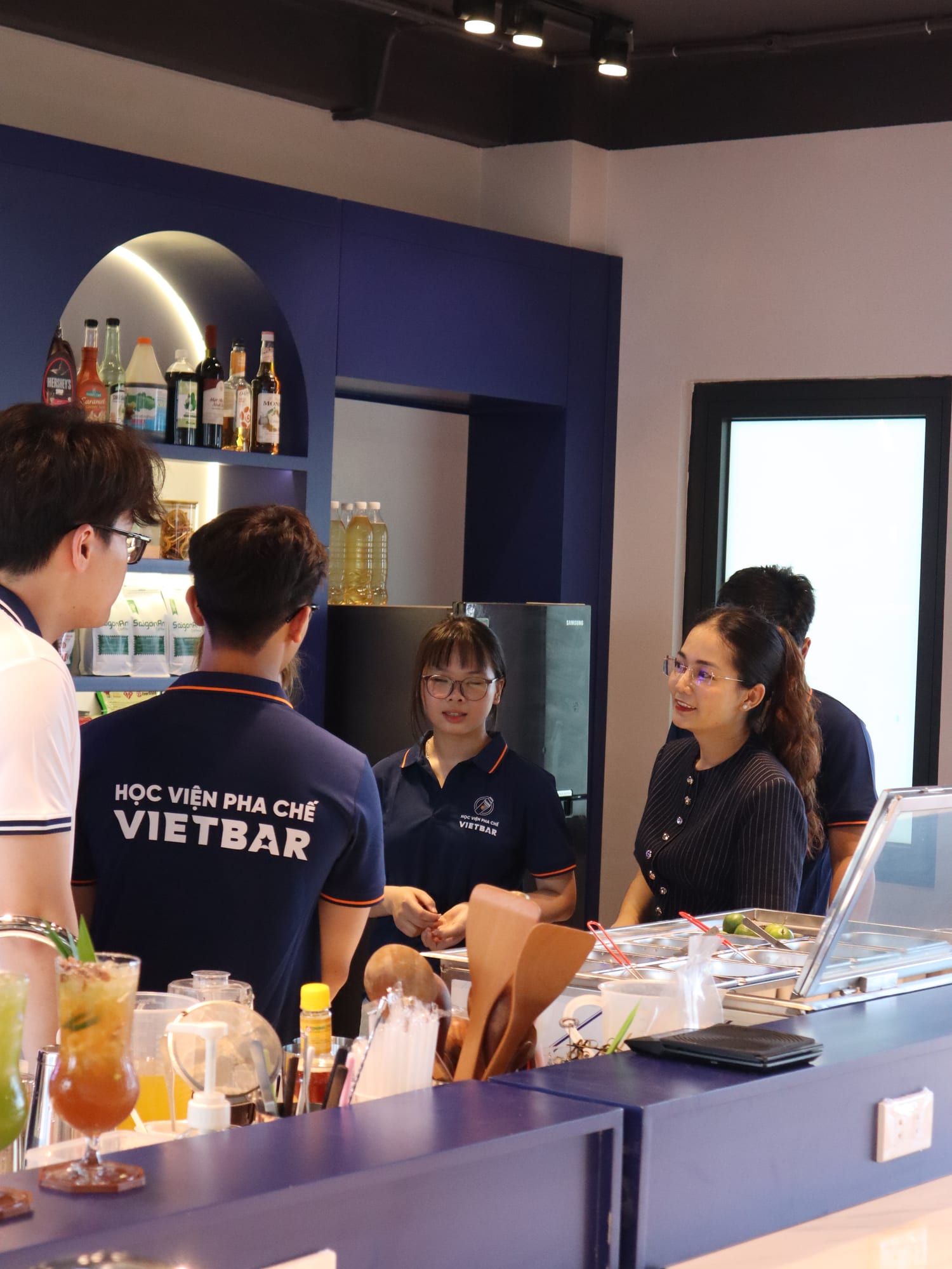 Hoạt động thực hành tại Học Viện Vietbar
