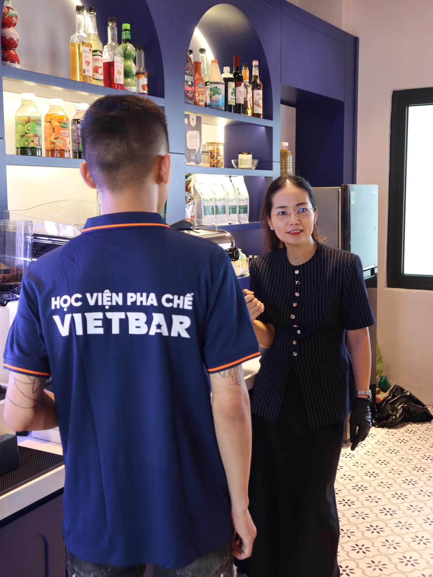 Hoạt động thực hành tại Học Viện Vietbar