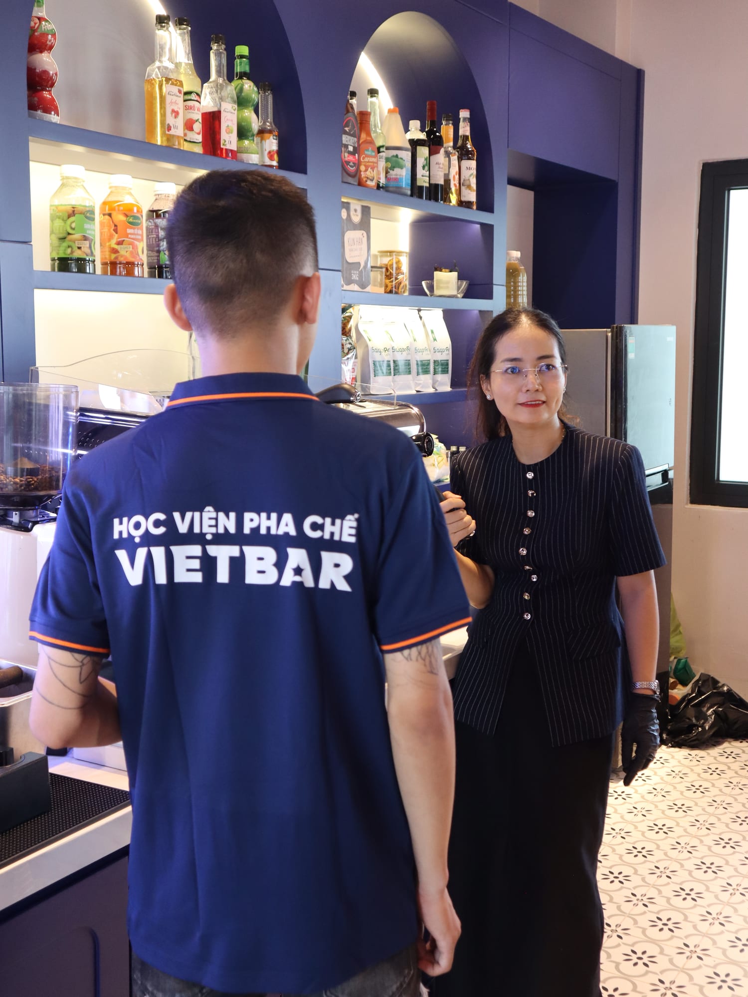 Hoạt động thực hành tại Học Viện Vietbar